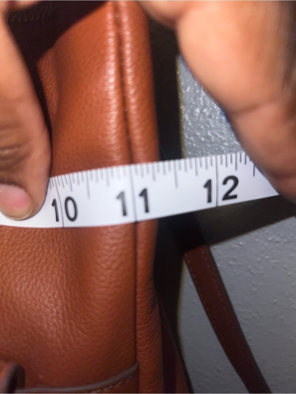 Fossil Cognac Leather Convertible Backpack - Picture 10 of 14